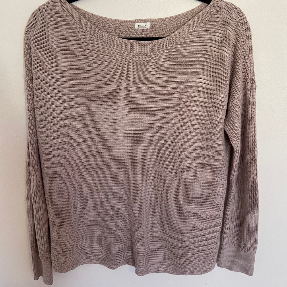 Dust Pink Knit Sweater